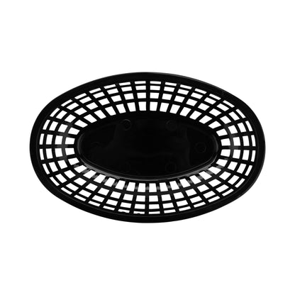 9.5" x 6" Oval Basket, 2" Deep (12 Pack)