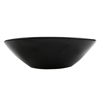 22 oz. Melamine, Irregular Bowl, (24 oz. rim-full), 6.25" Top Dia., 2.75'' Deep, Stardust, GET, Cosmo (12 Pack)