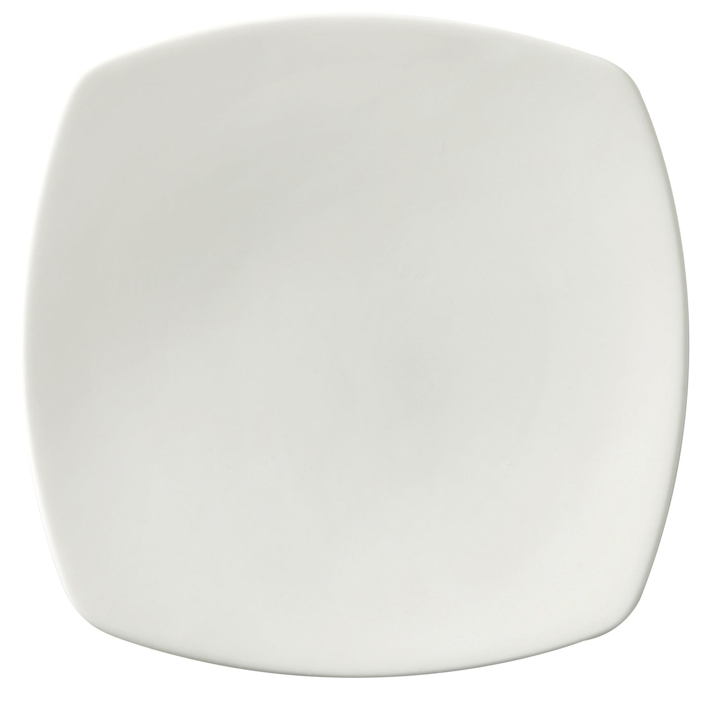 8" x 8" Bright White Porcelain Plate, Corona Asia (12 Pack)