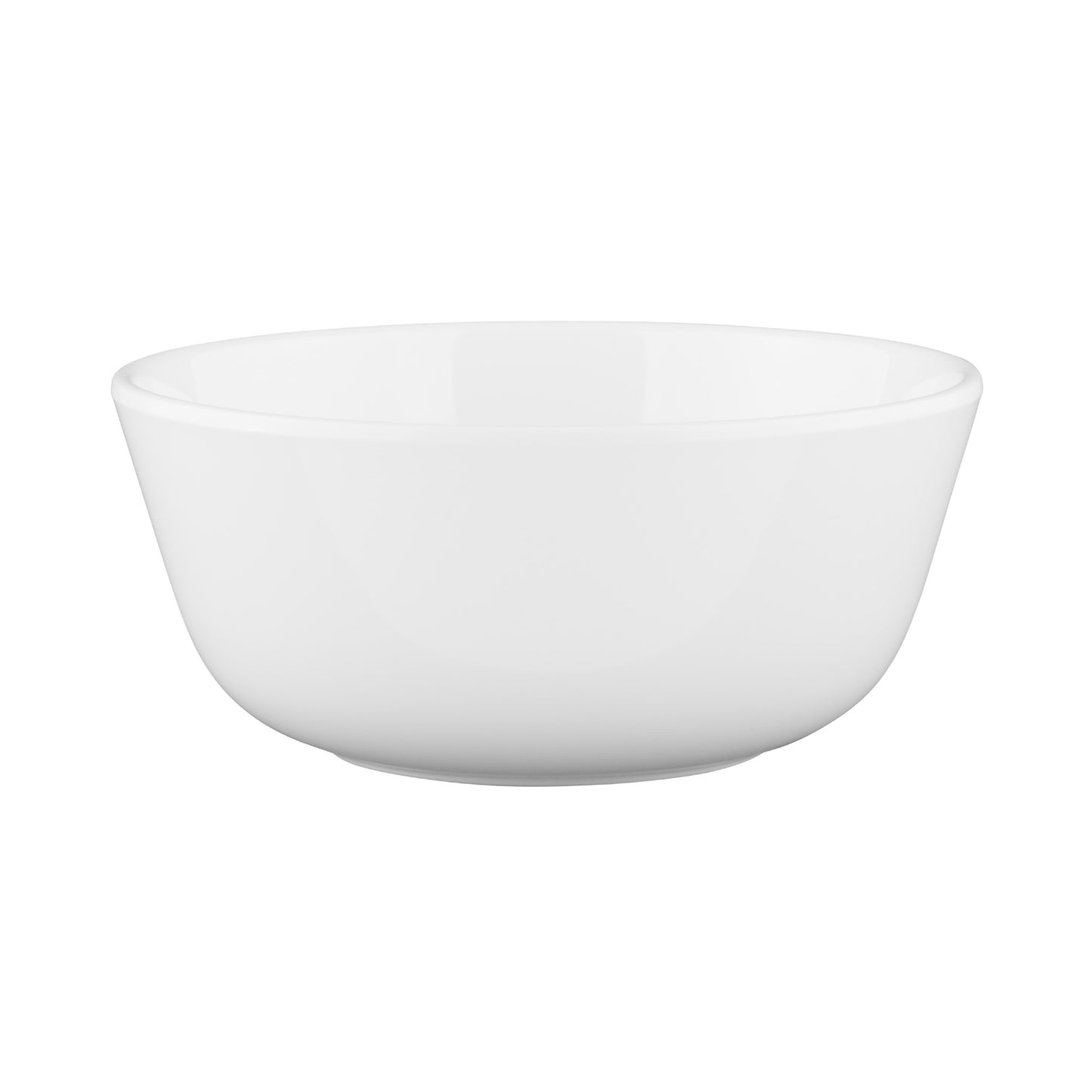 Melamine Round Bowl - White
