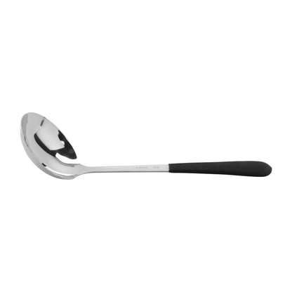 3 oz., 9.5" Stainless Steel Ladle w/ Mirror Finish and Cool-Grip Handle