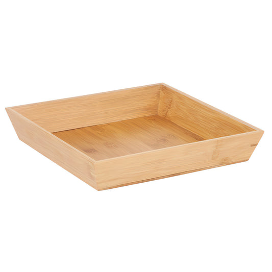 12" Bamboo Square Tray, 2" deep (fits IR-910T)