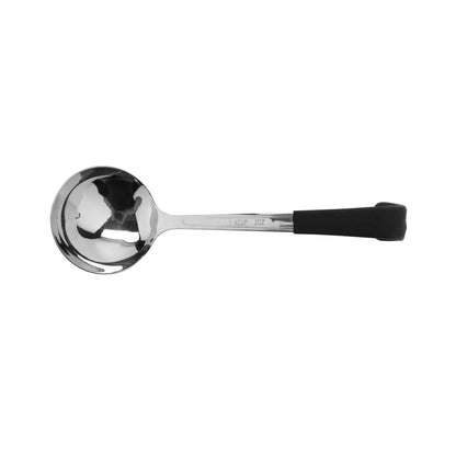 2 oz., 9.5" Stainless Steel Ladle w/ Mirror Finish and Cool-Grip Handle