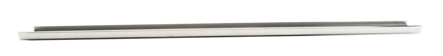 20.75" Adapter Bar for Fit Perfect Cold Bar System, Supports and Locks Fit Perfect Food Pans in Place, For Cold Wells with an Interior Width Range of 19.75" to 20". PATENT PENDING. Bugambilia Fit Perfect  (Polished Silver)