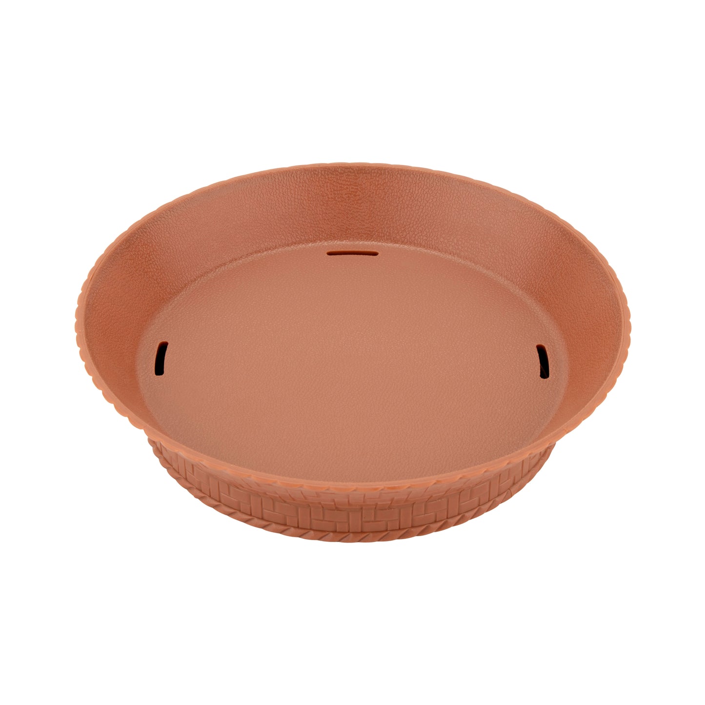 9" Round Basket w/Base, 1.25" Inside Depth (12 Pack)