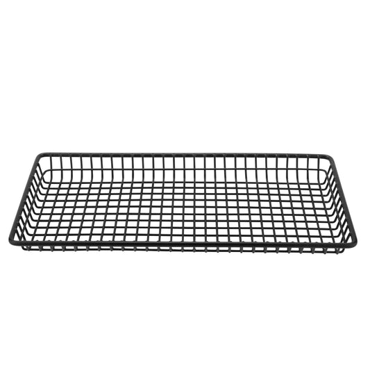 14" x 7" Rectangular Grid Basket, 1" Tall