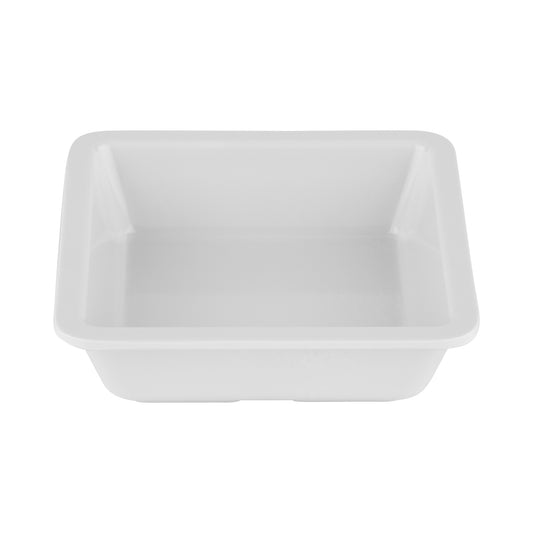 6 oz. (8 oz. Rim-Full), Square White Side Dish, 4.5"L x 4.5"W x 1.25"H, GET, Milano