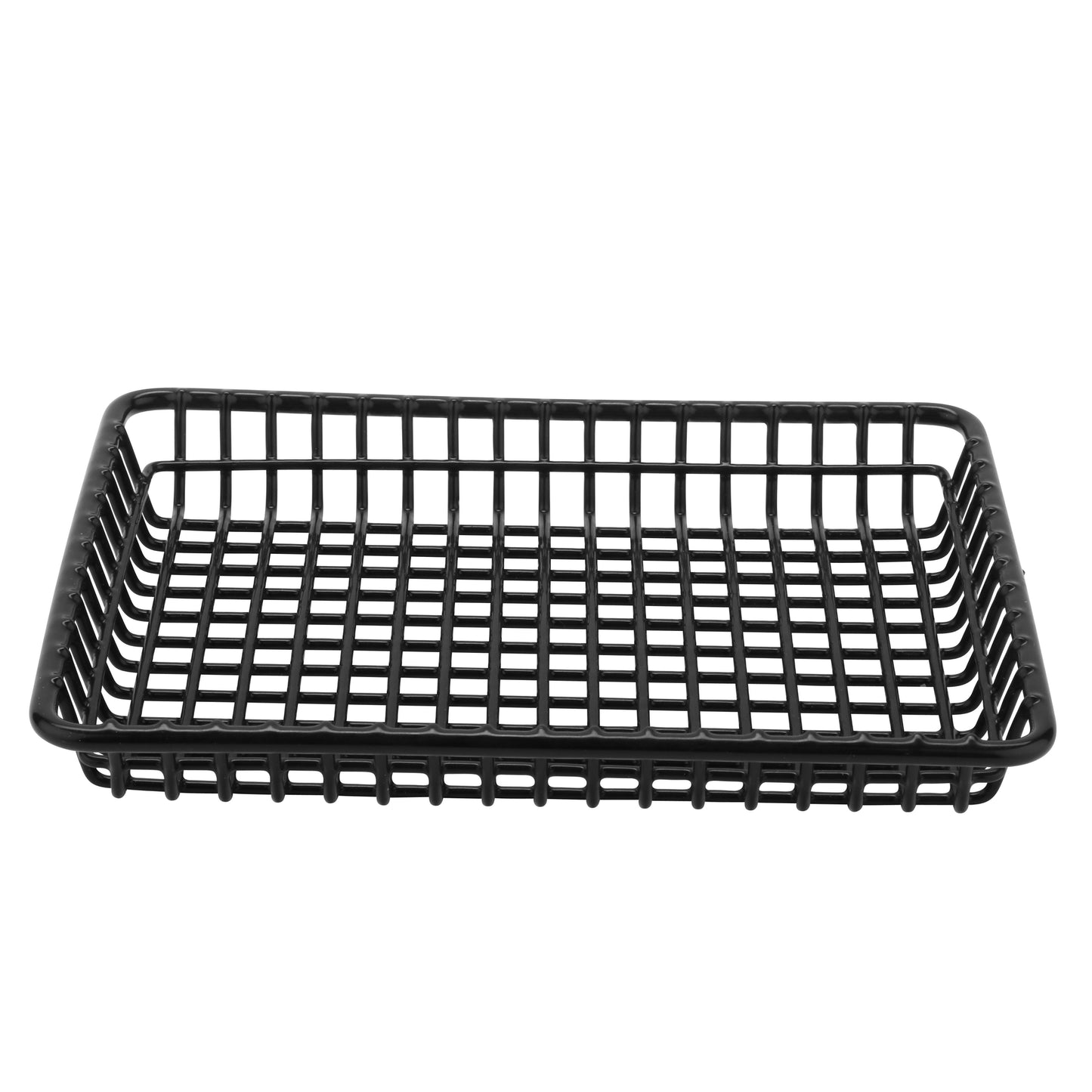 9" x 7" Rectangular Grid Basket, 1.125" Tall