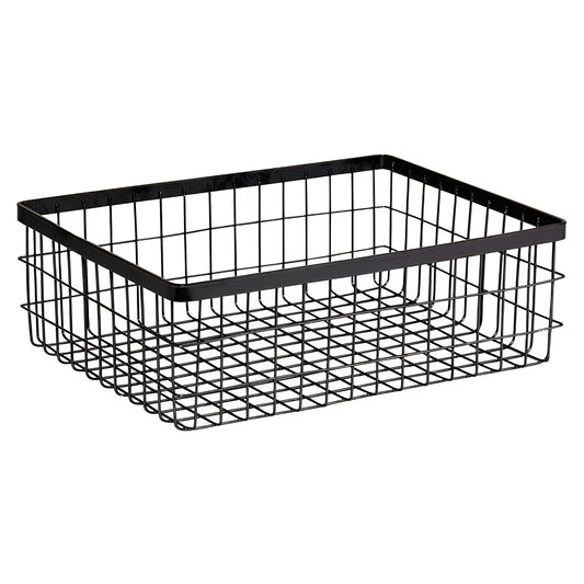 12" x 9" Rectangular Wire Basket, 4" tall (fits MTS-20L)