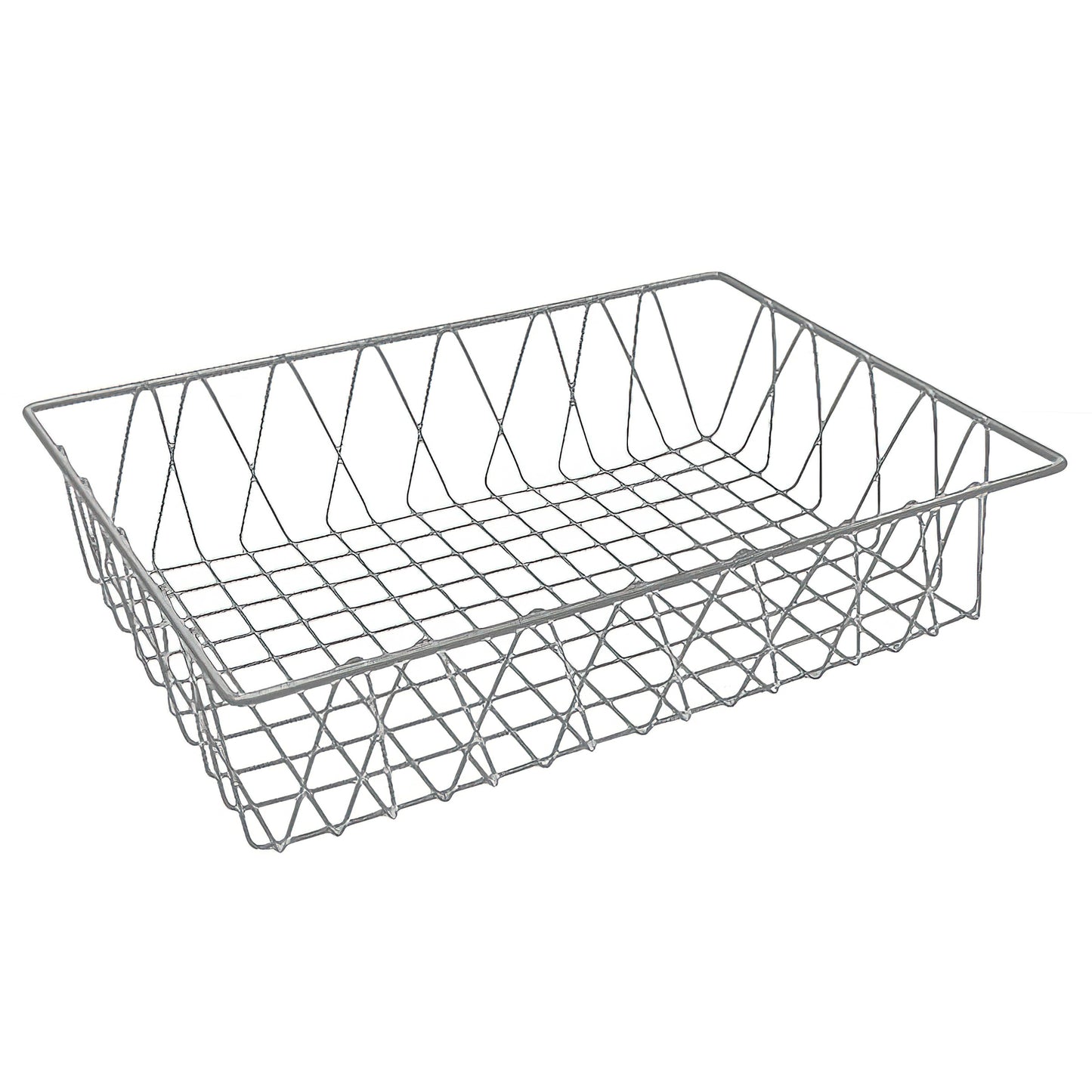 18" x 12" Rectangular Wire Pastry Basket, 4" deep (fits IR-900, IR-902, IR-906, IR-907, IR-951, IR-951T, IR-952T)