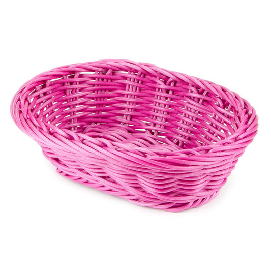 9" x 6.75" Oval Basket, 2.5" Deep