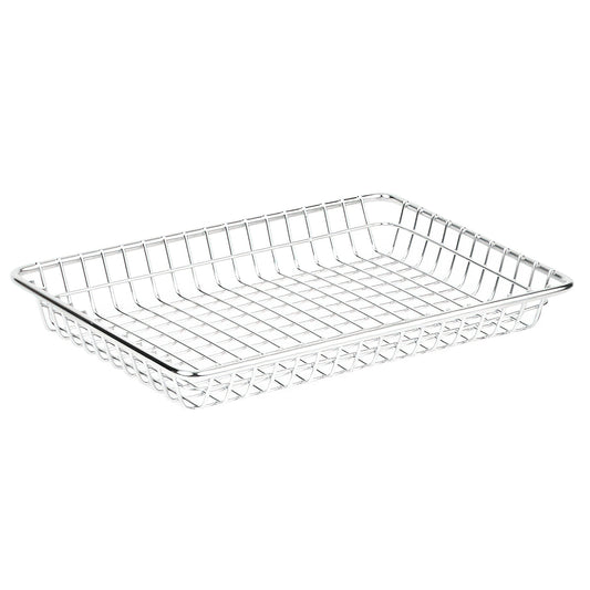 9" x 7" Rectangular Grid Basket, 1.175" Tall