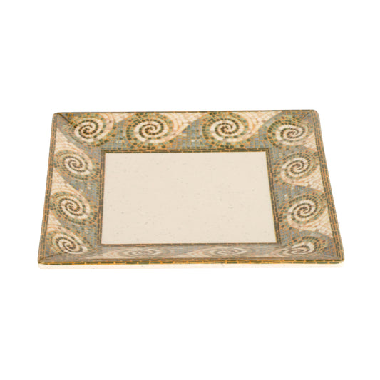 6"  Square Plate