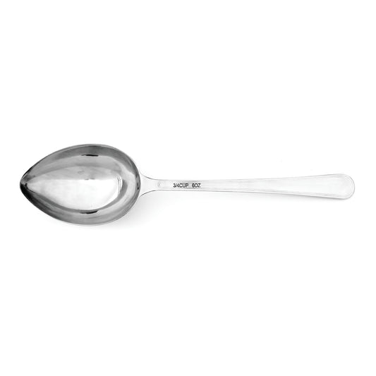 13.50" portion control solid bowl spoon, 6 oz , 18/8 s/s  96@ per master, 6@ per inner