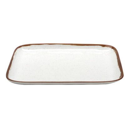 12" x 7.5" Irregular Rectangular Platter (12 Pack)