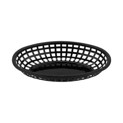 9.5" x 6" Oval Basket, 2" Deep (12 Pack)