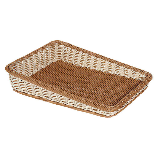 23.5" x 17.5" Rectangular Cascading Basket, 4.75" & 2.5" Deep